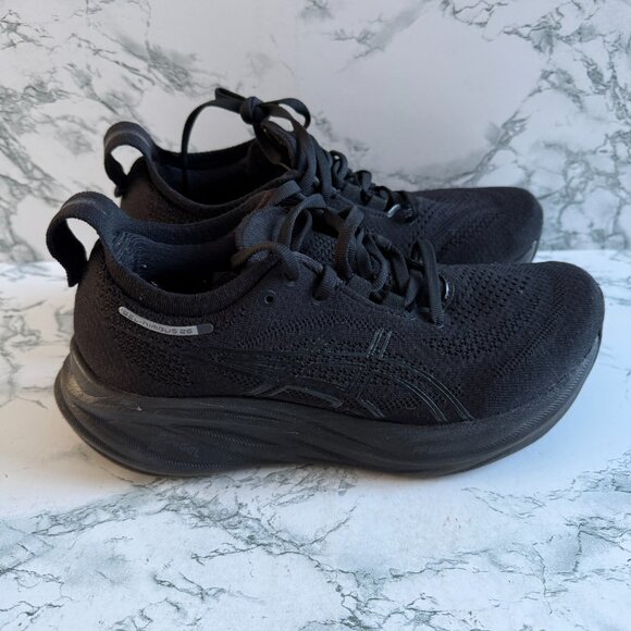 Asics Women 6.5 Gel Nimbus 26 Shoe Black Running Sneaker Athletic Active Comfort